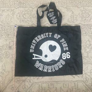 Pink Victoria’s Secret- Black Tote